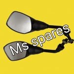 Mirror Set-First Quality - Apache RTR 180 New Model