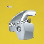 Silencer Small Cover[Silver Colour]-First Quality - Burgman