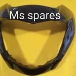 Visor Sky Blue Colour-First Quality - Glamour Type 2