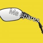 Mirror Left Side-First Quality - Apache RTR 180 Old Model