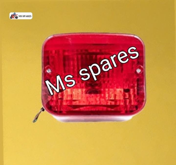 Splendor plus shop tail light cover