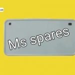 Rear Number Plate-First Quality - Boxer