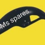 Mudguard Black Colour-First Quality- Splendor Pro i3s[IBS] Combo Brake