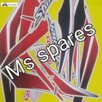 Sticker Kit Red And Black-First Quality Cbf- Stunner