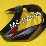 Visor Black Colour With Red Sticker-First Quality - CT 100 New Model