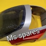 Visor Silver With Red Sticker-First Quality - Cbz Star