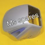 Visor Silver Colour With Grey Sticker-First Quality - Splendor Pro