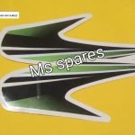 Visor Sticker Kit Parrot Green- Passion Pro Digital Meter