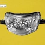 Head Light Assembly Without Led-Activa 125