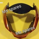 Visor Orange Colour-Genuine - Cbz Xtreme Digital Meter