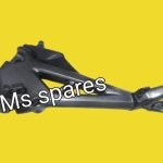 Footrest Bracket Left Side Black Colour-First Quality - Hunk Digital Meter