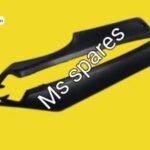 Footrest Trim Set Mat Black-First Quality - Access 125 Old Model