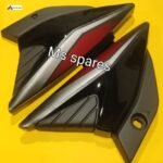 Side Panel Black Red Sticker[2010 Model]-First Quality-Platina 125