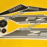 Sticker Kit For Black Bike[Grey Sticker]-First Quality-Fz