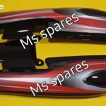 Tail Panel Black With Red Sticker-First Quality-Platina New Model