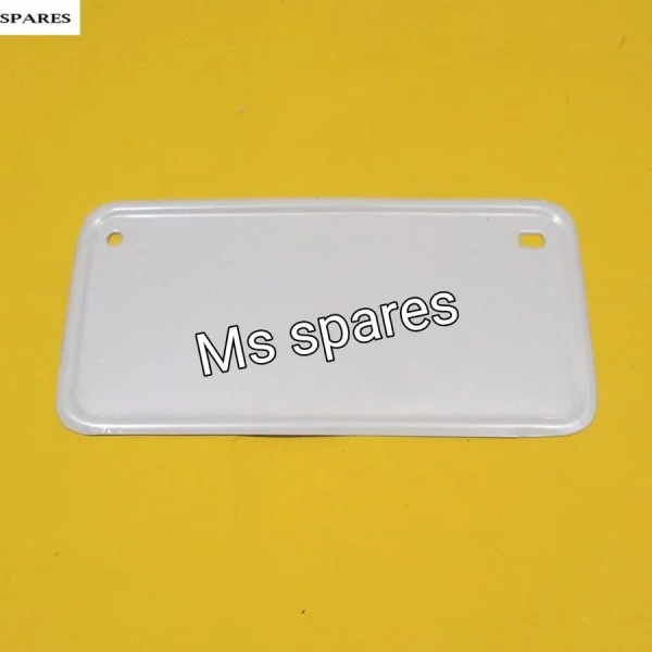 Rear Number Plate-First Quality - Activa 125 Bs6